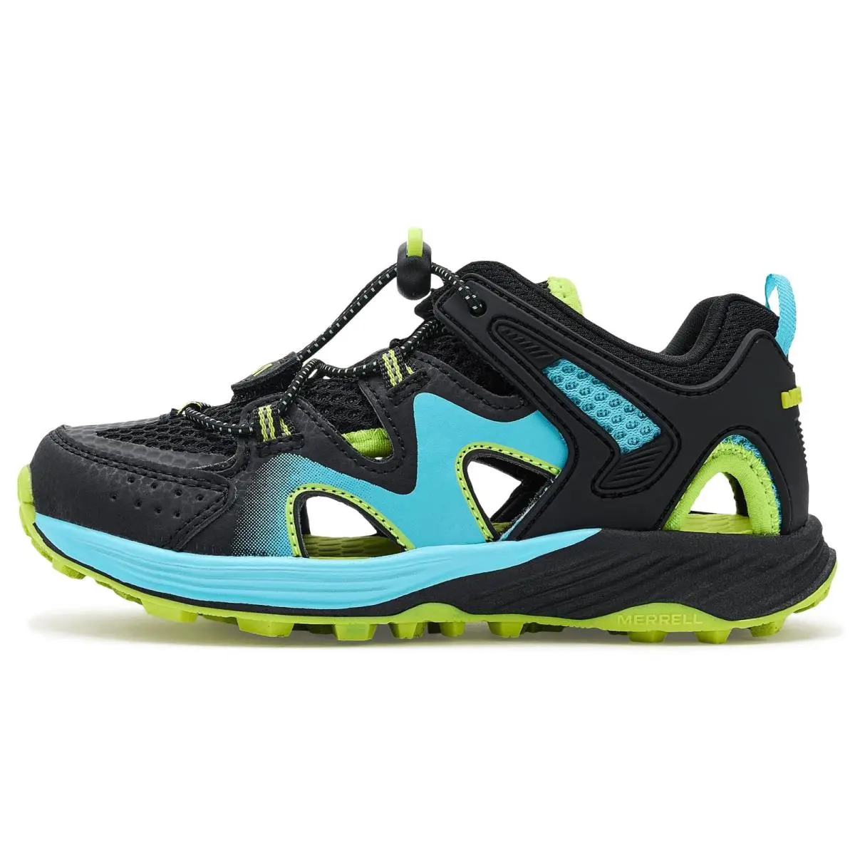 Merrell shoes - mk 126 g 04 - MK126G04 - black blue lime (UPC: 196562989287) 2