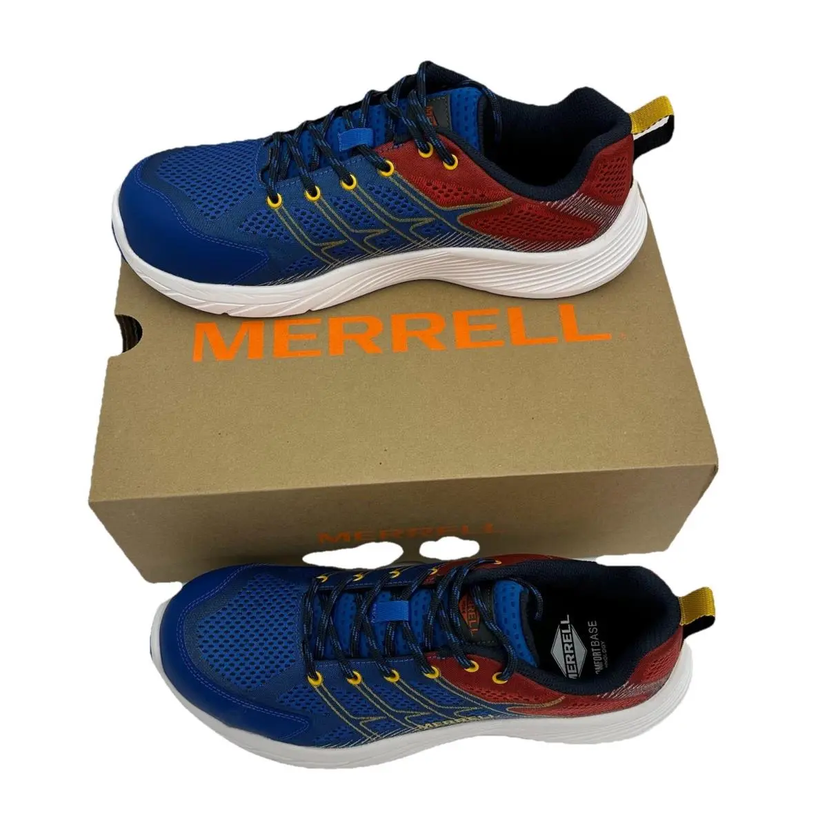 Merrell shoes - Merrell Safety Foot Wear Moab Flight - Moab Fligh CF - Blue (UPC: 0195017934100) 10