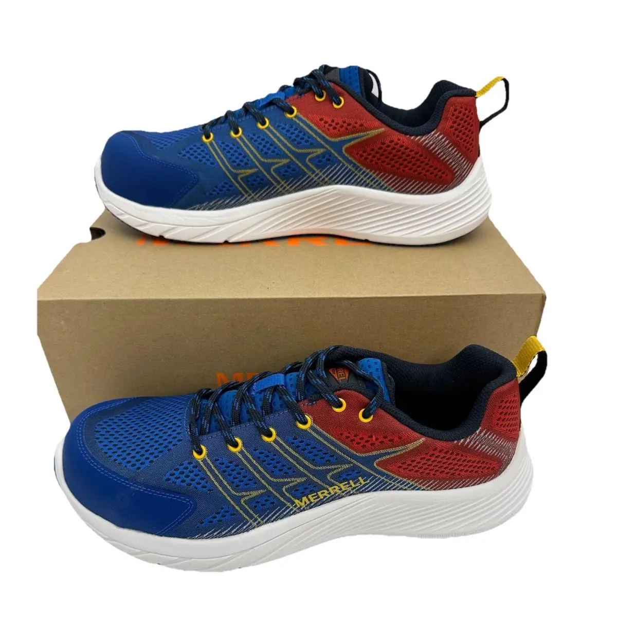 Merrell shoes - Merrell Safety Foot Wear Moab Flight - Moab Fligh CF - Blue (UPC: 0195017934100) 1