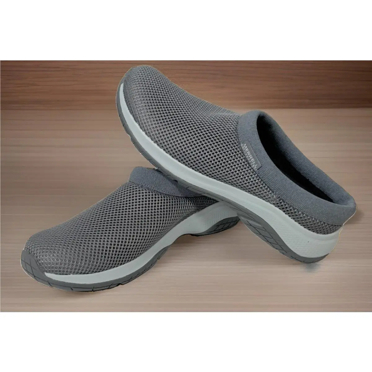 Merrell Encore Breeze 5 Floatpro Slip On Shoes Women’s Rock Gray Mesh Size 9