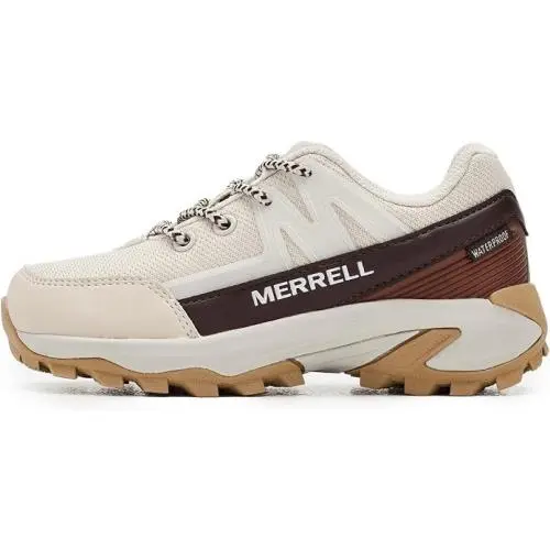 Big Kids Size 7 - Merrell Moab Speed 2 Low Waterproof 2 Shoes Khaki Brown