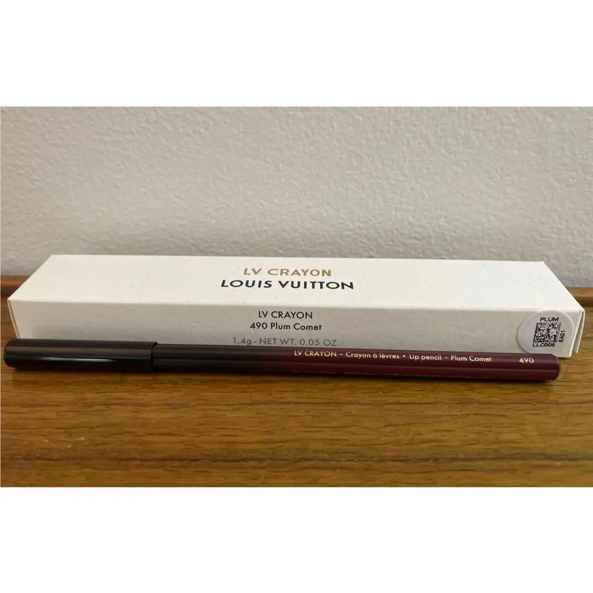 Louis Vuitton LV Lip Crayon 490 Plum Comet 1.4g / 0.05oz