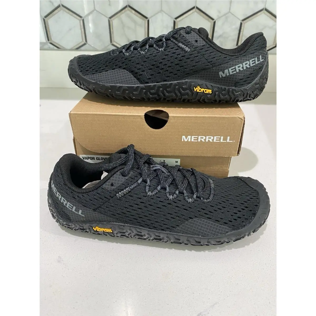 Womens Merrell Vapor Glove 6 Trail Running Shoes Size 7