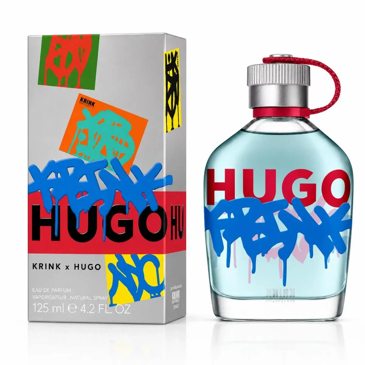 Krink X Hugo Eau de Parfum Spray 4.2oz-125ml Men`s . Just by Hugo Boss