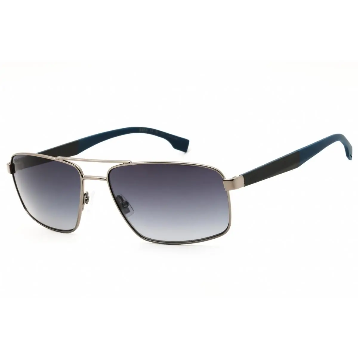 Boss 1580/S 0V84 1I Ruthenium Blue/grey Gradient by Hugo Boss