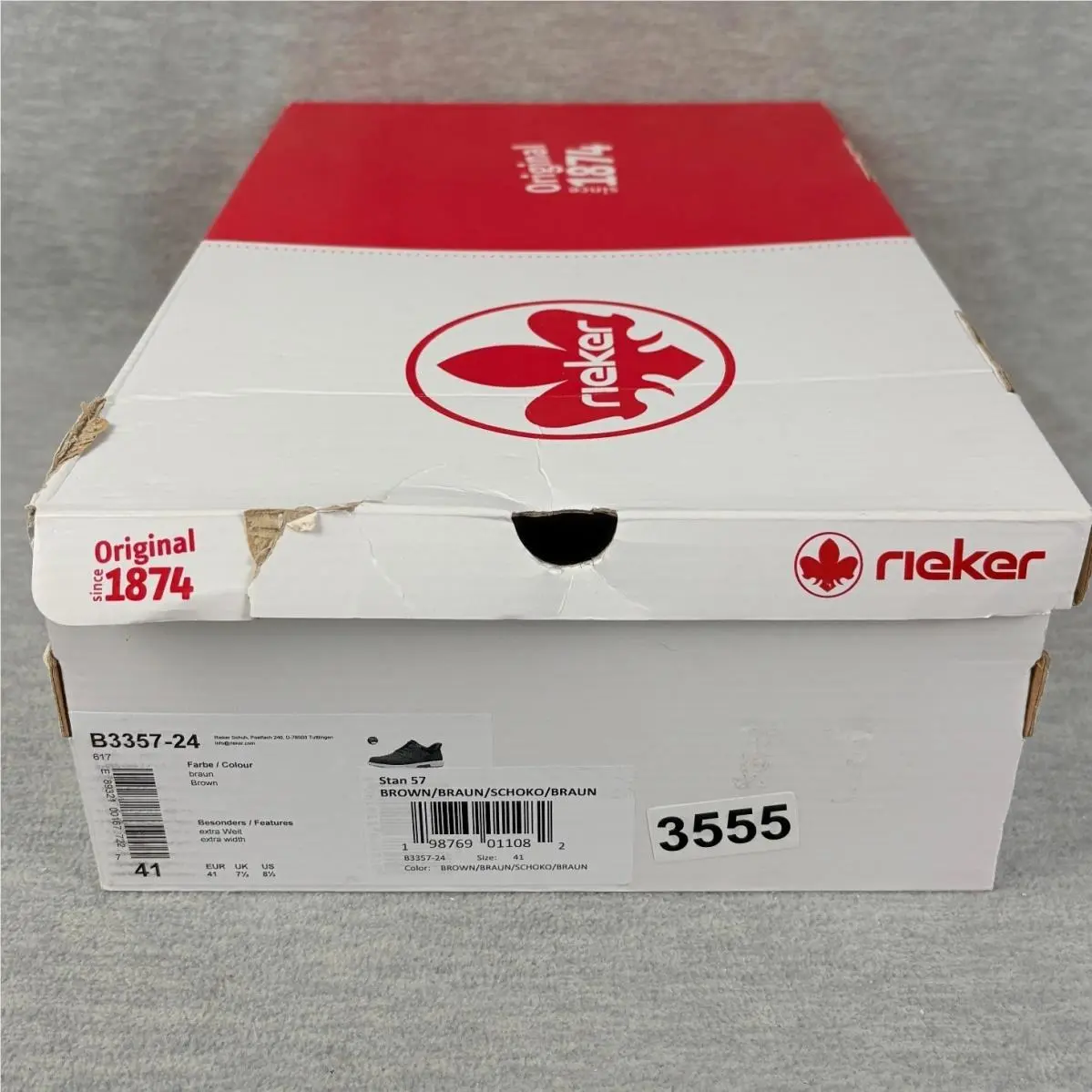 Rieker shoes - Stan 57 - Stan - Brown 6