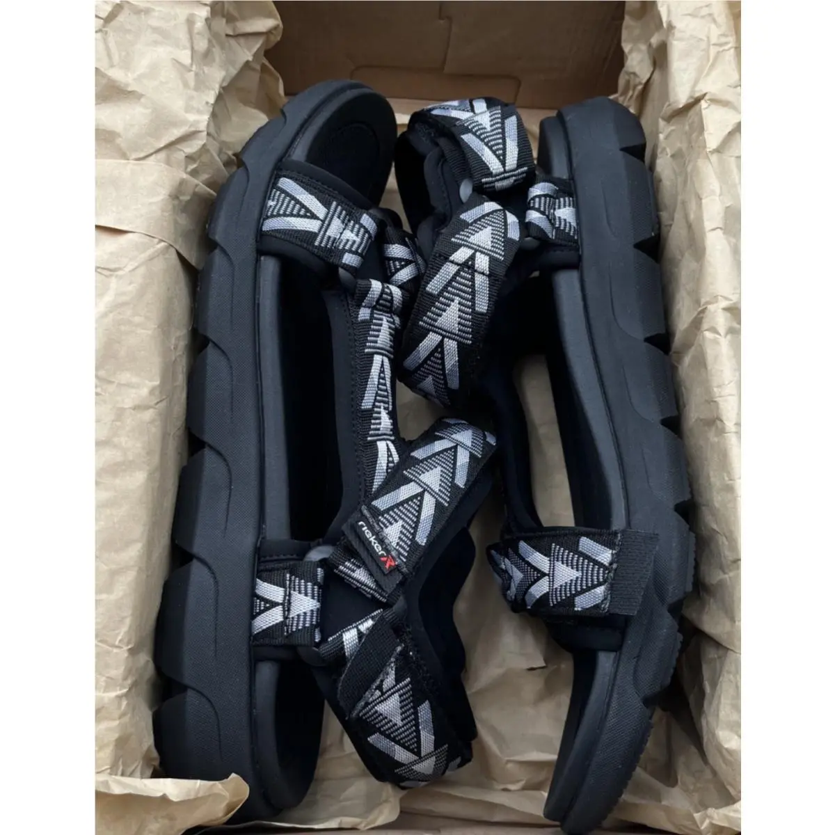 Rieker shoes - Cesar 02 - Cesar - Black/Gray (UPC: 644403791990) 2