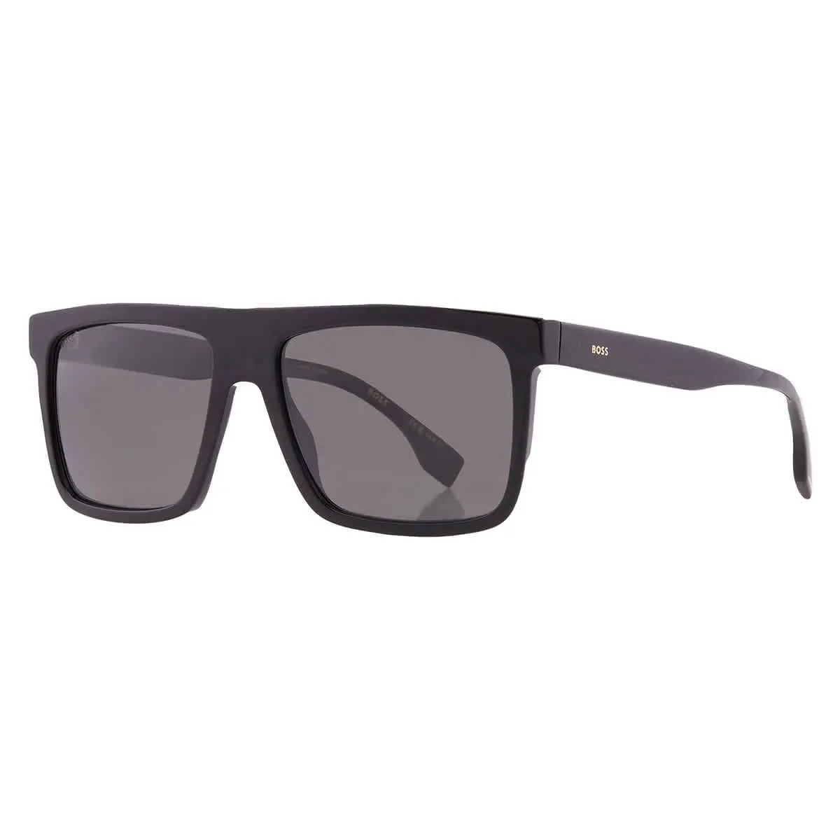 Hugo Boss Polarized Grey Browline Men`s Sunglasses Boss 1440/O/S 0807/M9 59