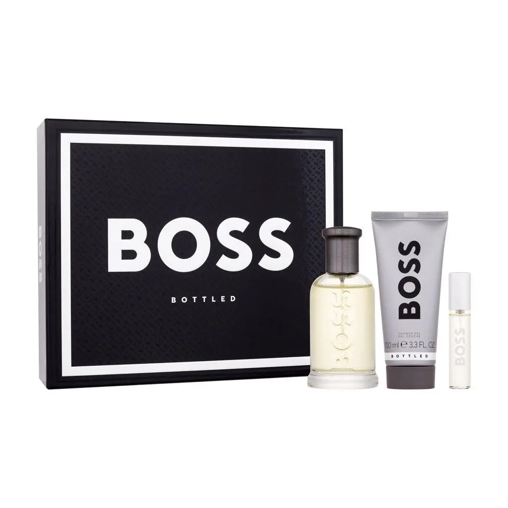 Men`s Boss Bottled Gift Set Fragrances 3616305439451 by Hugo Boss