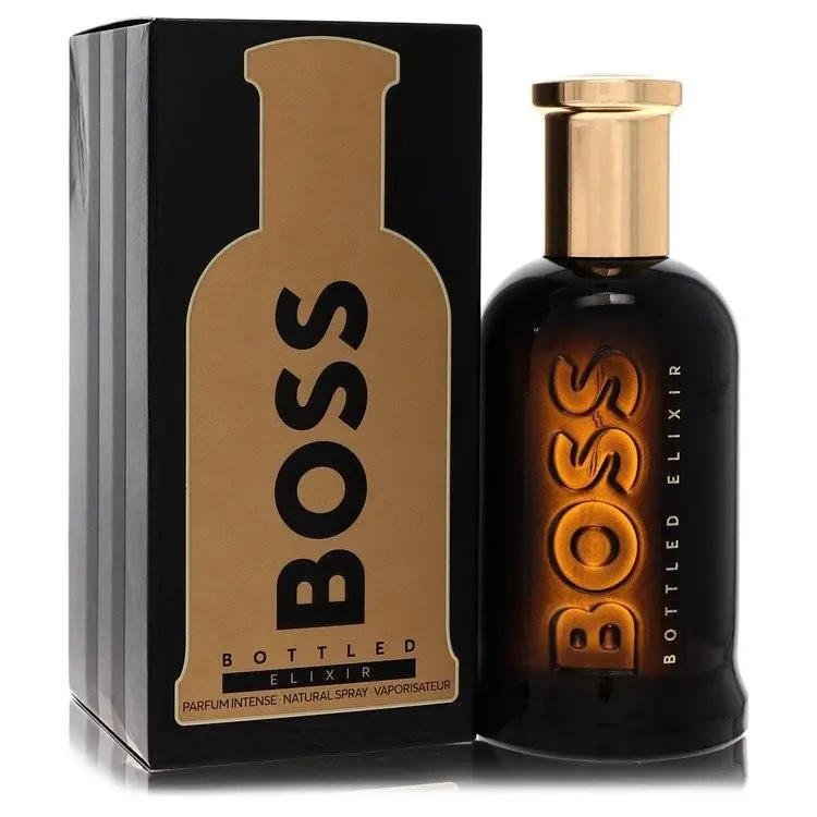 Boss Bottled Elixir  Parfum Intense Spray 3.4 oz / e 100 ml by Hugo Boss