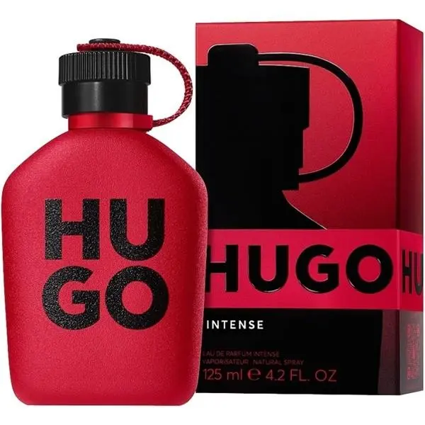 Men`s Hugo Intense Edp Spray 4.2 oz Tester Fragrances 3616304697395 by Hugo Boss