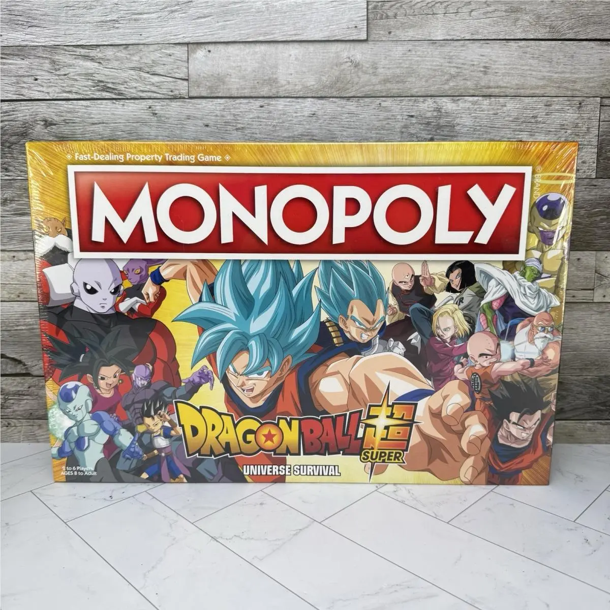 Monopoly Dragon Ball-z Super Universe Survival Edition Board Game