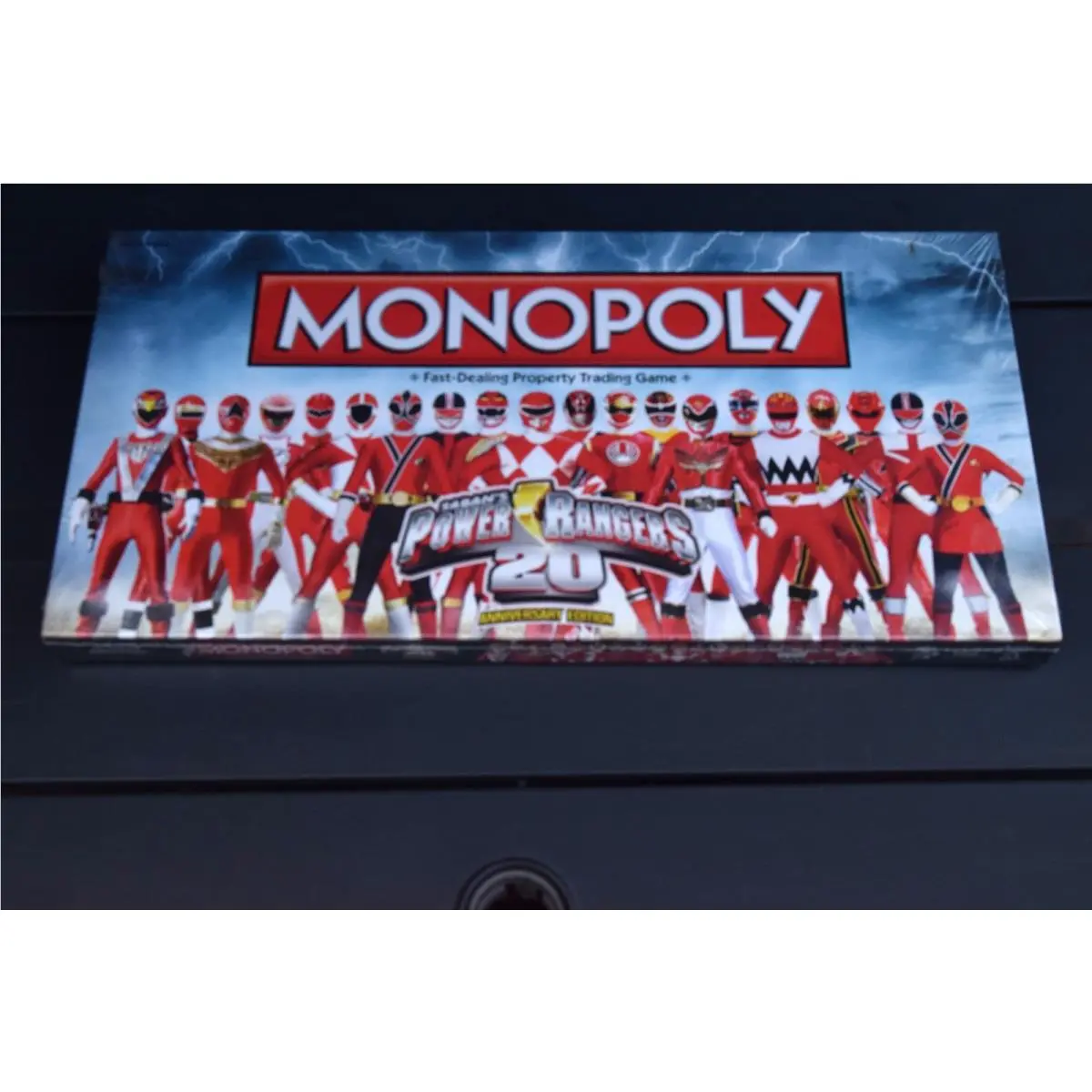 Power Rangers Monopoly 20th Anniversary Board Game Rare Hasbro Redranger Edition