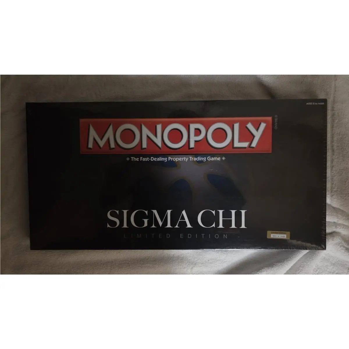 Monopoly Sigma Chi Board Game Limited Edition