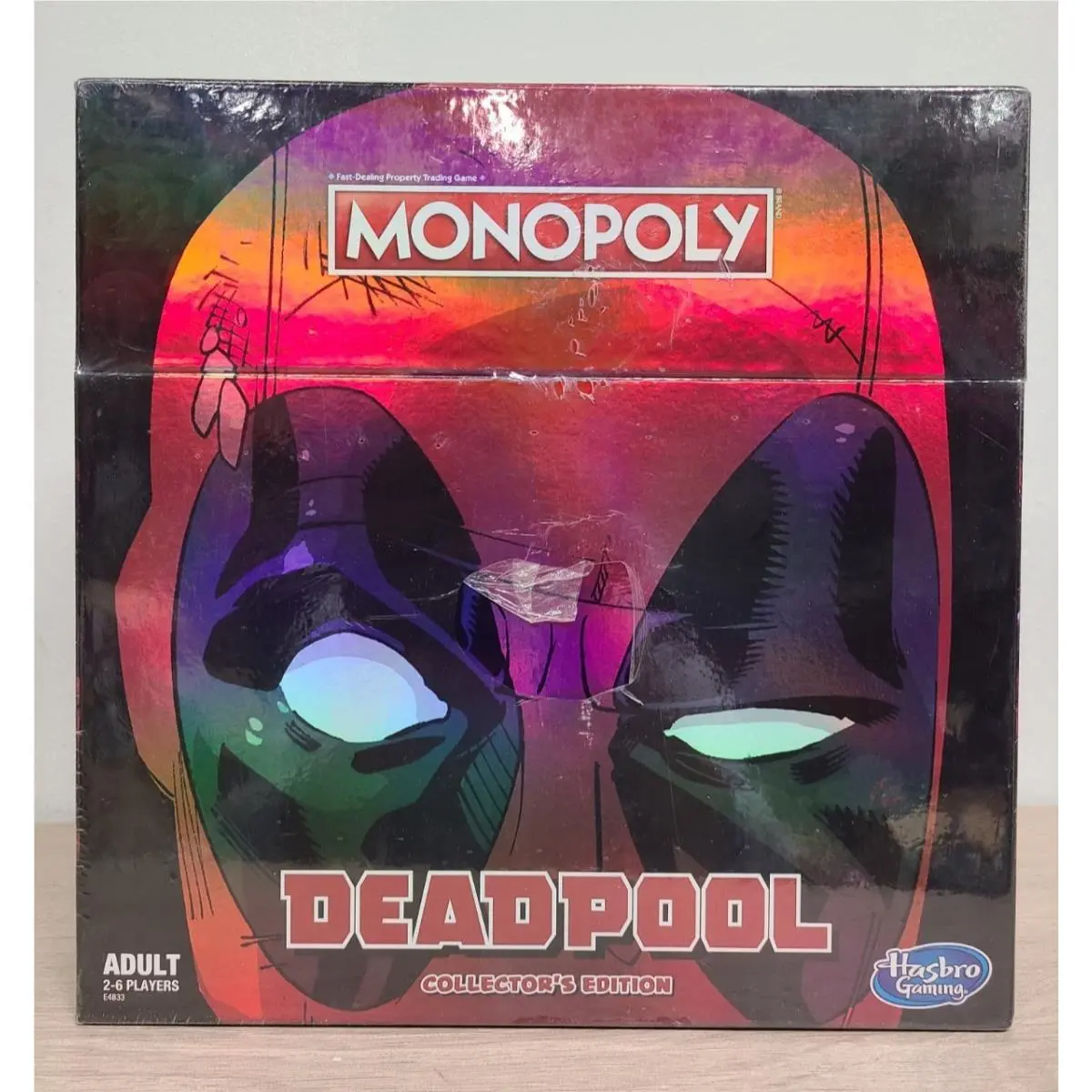 Marvel Deadpool Monopoly Collector`s Edition Board Game