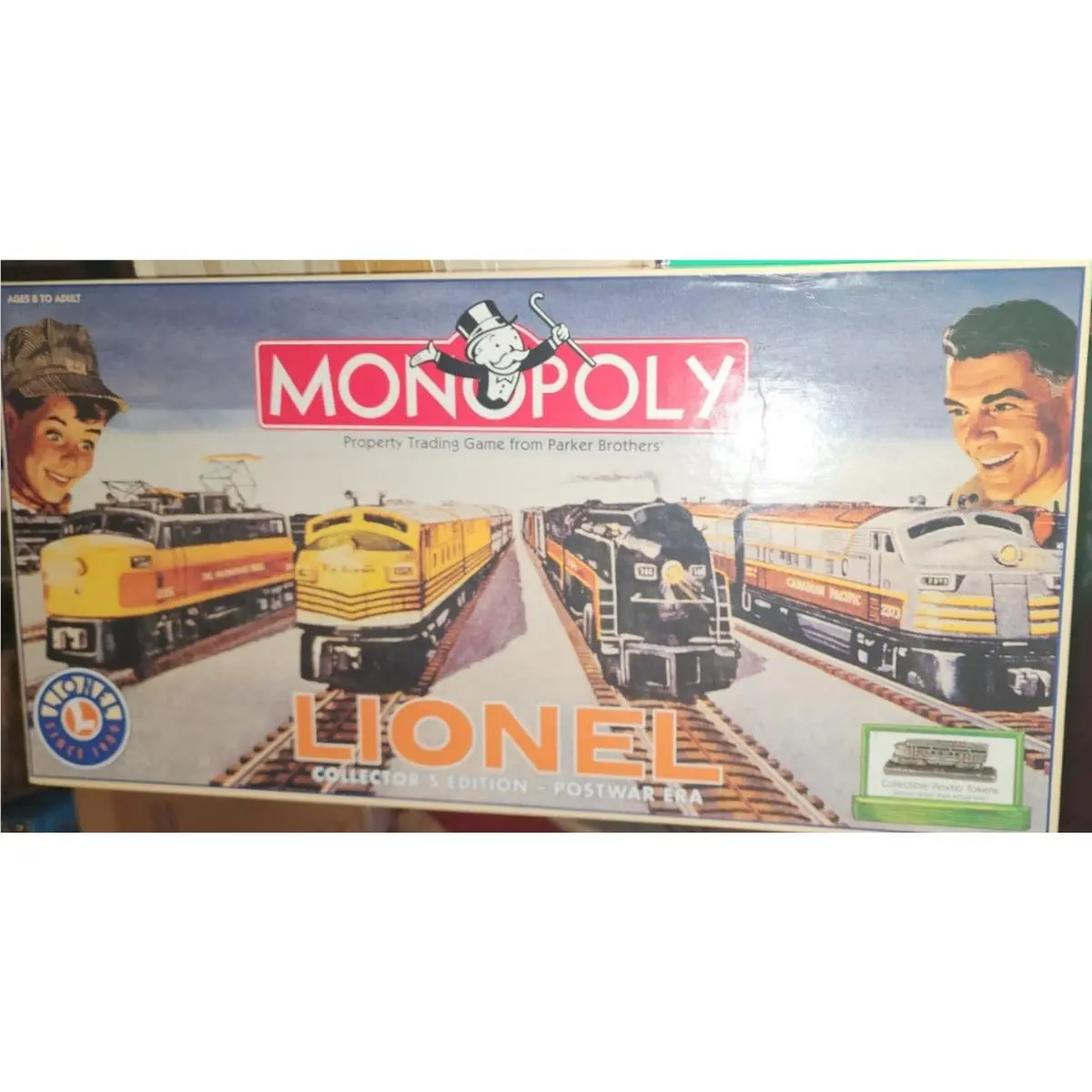 Lionel Collector`s Edition Monopoly Board Game Postwar Era -