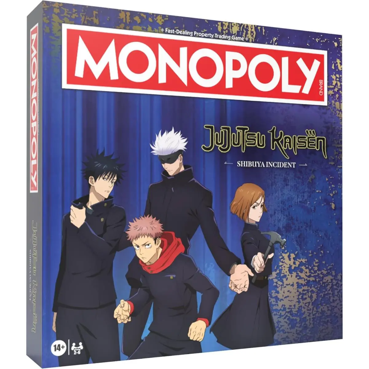 Monopoly Jujutsu Kaisen Edition Board Game Yuji Itadori Panda Satoru Gojo Mo