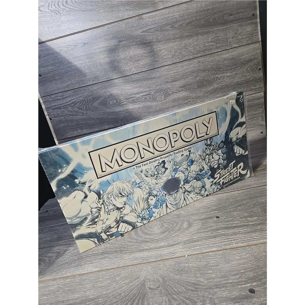 Monopoly Street Fighter Collector`s Edition Board Game Partial