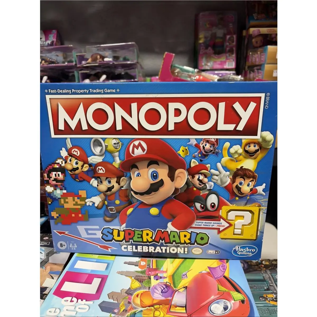Super Mario Monopoly: Celebrate Fun with Kids 8+ Board Game Adventure
