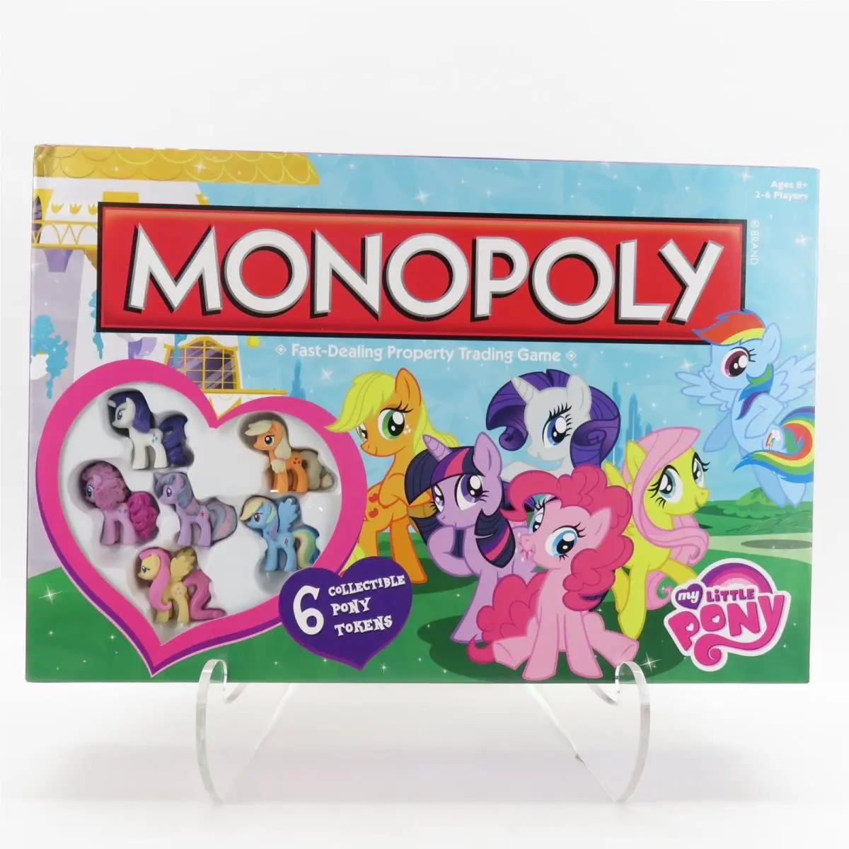 My Little Pony Monopoly Board Game Hasbro 2013 Parts R205