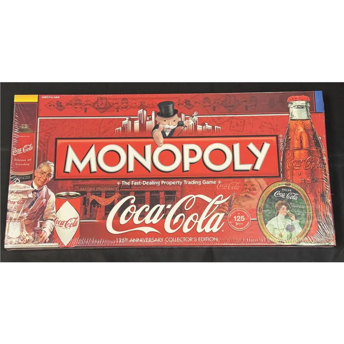 Monopoly Coca-cola 125th Anniversary Collectors Edition