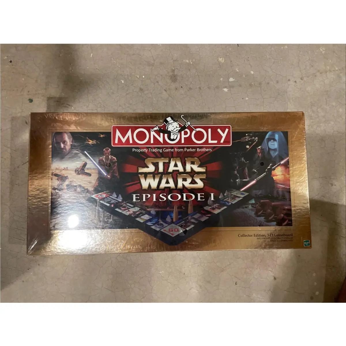 Star Wars Episode 1 Monopoly Collector’s Edition 1999 3D Board Game