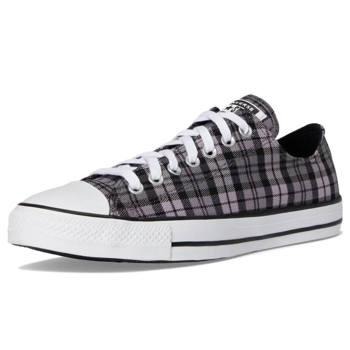 Chuck Taylor All Star A16519C Men 4.5 Black Plaid Casual Shoes ZOGG2993 by Converse