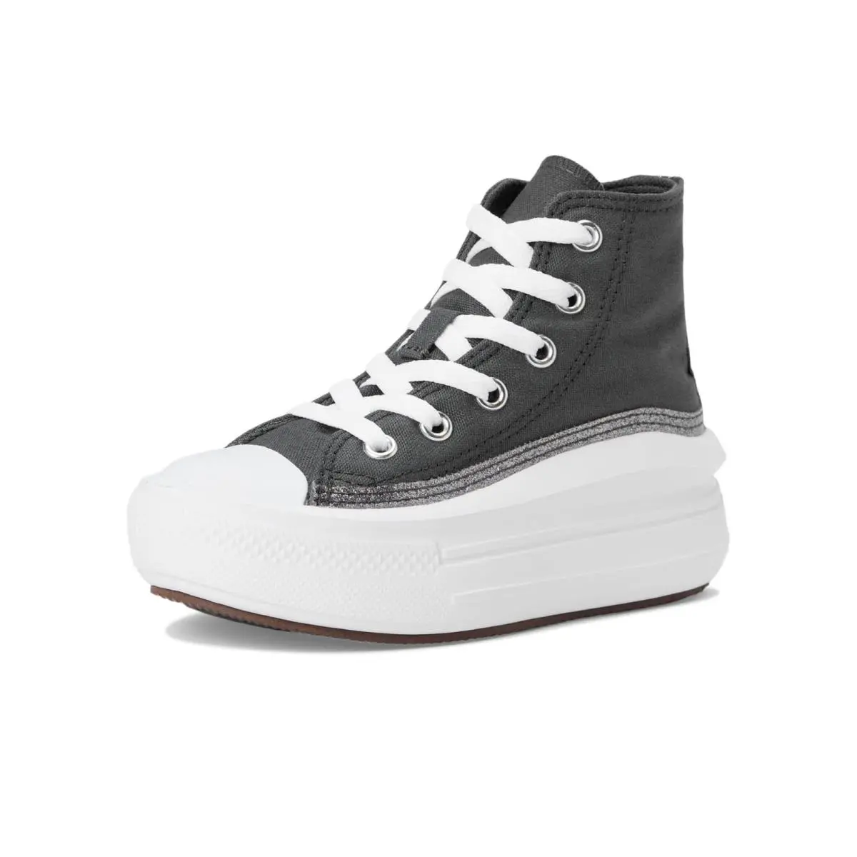 Chuck Taylor All Star Move A09276F Kids 12 Gray Platform Shoes ZOGG3057 by Converse