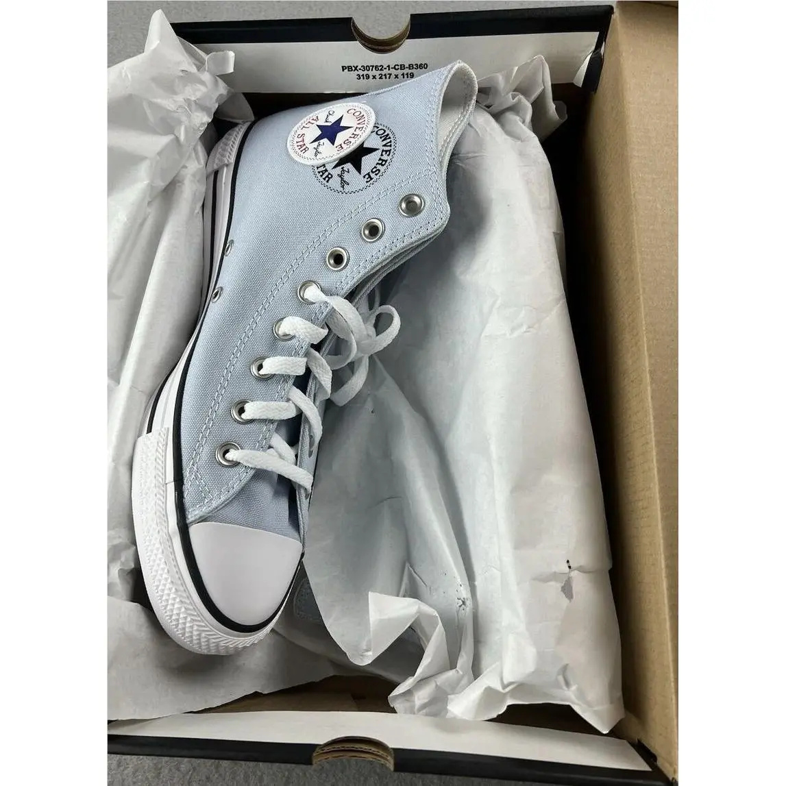 Converse shoes - Converse Chuck Taylor All Star Logo Play - A10131F - Cloudy Daze Blue/White/Black 7