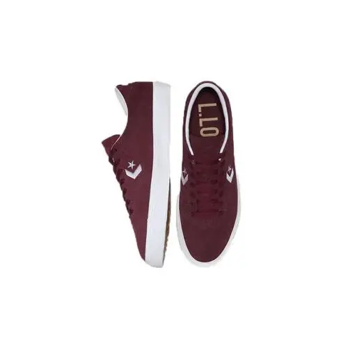 Converse shoes - Burgandy 2