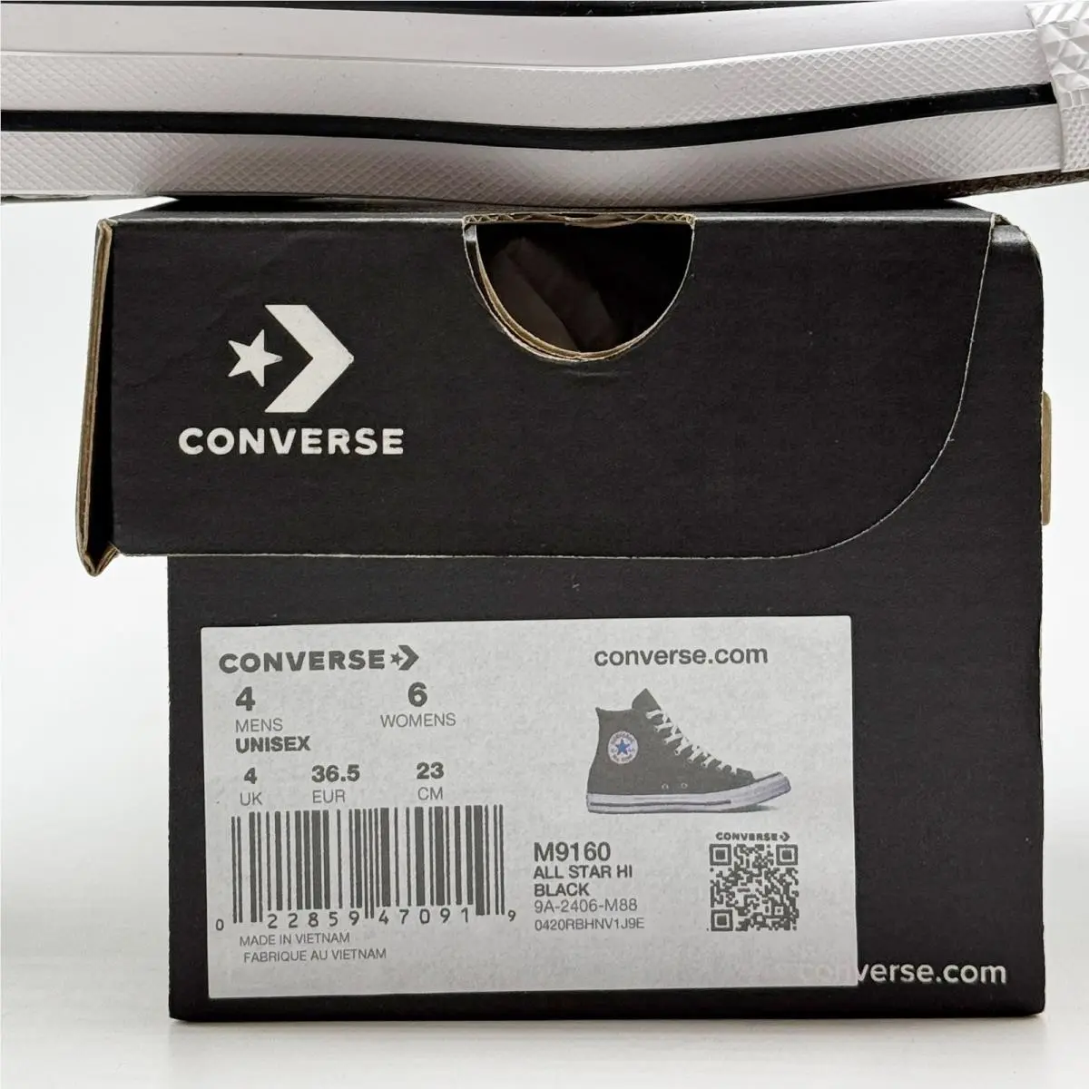 Converse shoes - Converse Chuck Taylor All Star High Top - M9160 - Black 4