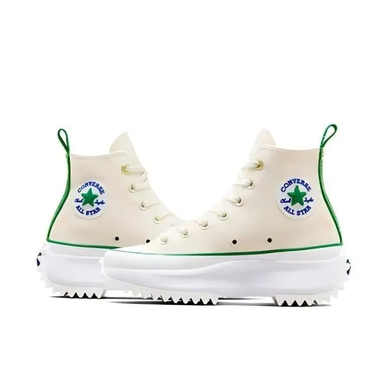 Converse shoes - Converse Run Star Hike Platform Camp Converse - A10921C - Egret/White/Green 7