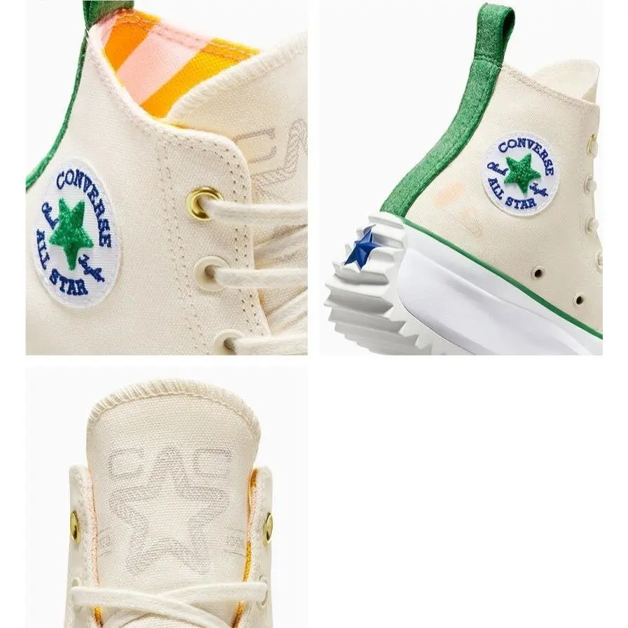 Converse shoes - Converse Run Star Hike Platform Camp Converse - A10921C - Egret/White/Green 10