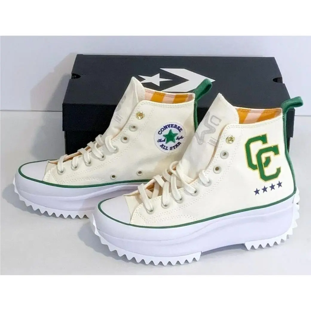 Converse shoes - Converse Run Star Hike Platform Camp Converse - A10921C - Egret/White/Green 5