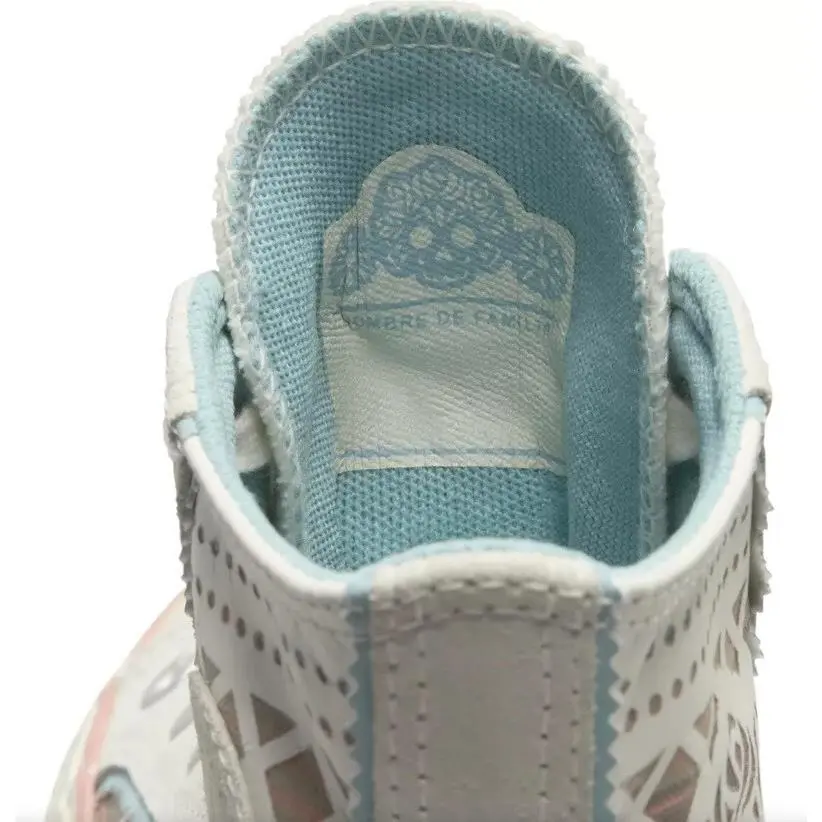 Converse shoes - Chuck Taylor All Star Lift Day Of The Dead - A12439C - Egret/Infinity Pool 6