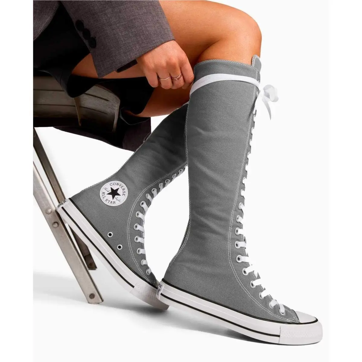 Converse shoes - Converse Chuck Taylor All-Star XXHi - A12319C - Sharkskin/Black/White 23