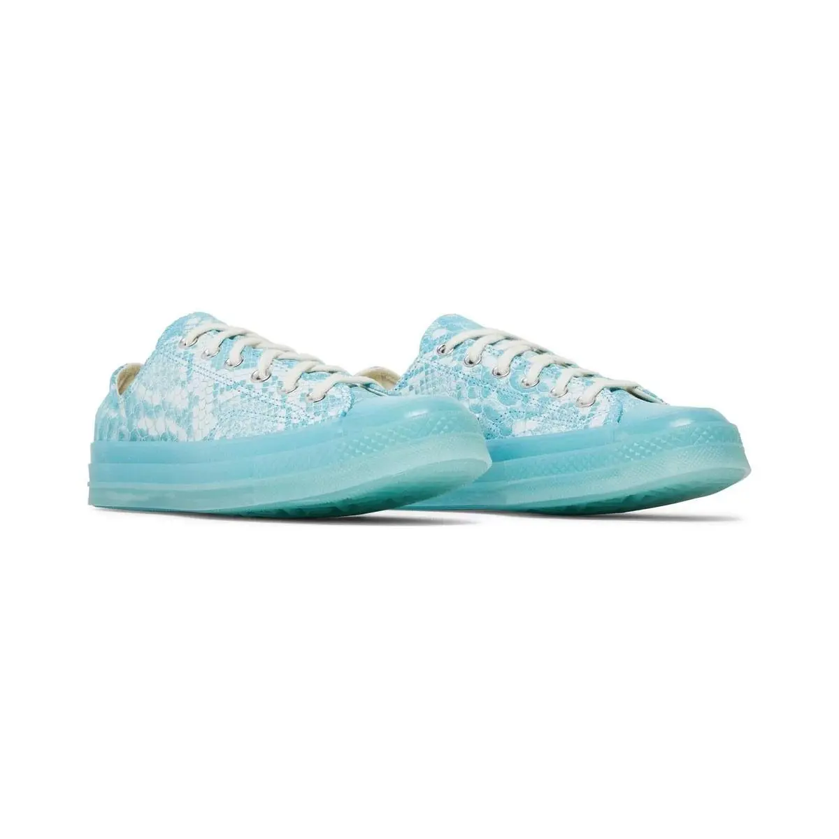 Converse shoes - 173190C - 173190C - Vintage White/ Blue Topaz/ Black 2