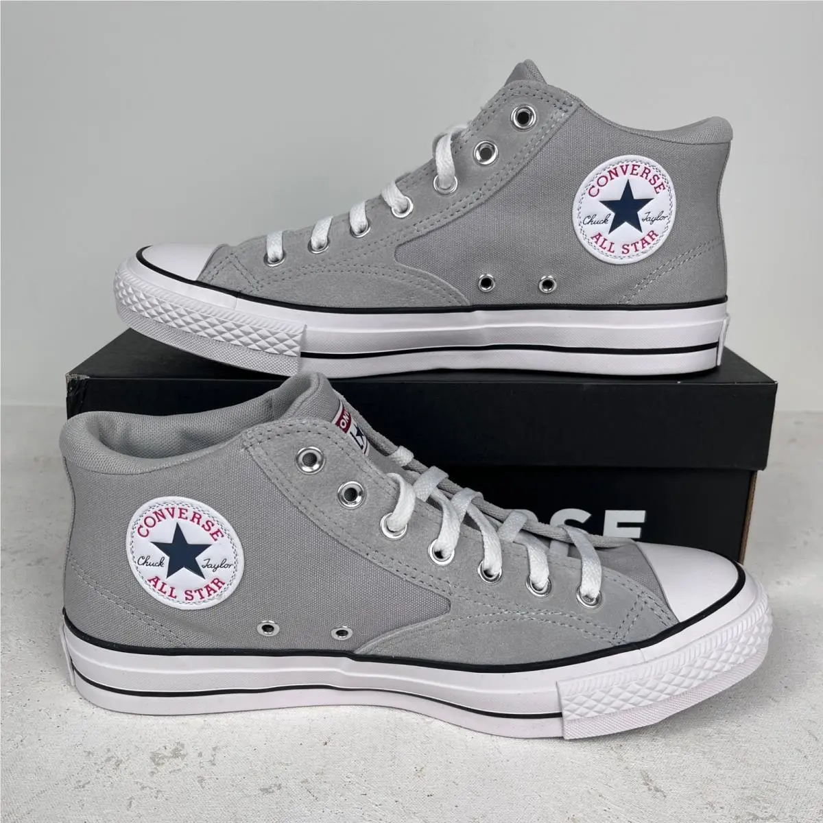 Chuck Taylor All Star Malden Street Mid Gray Mens 11 Sneakers A16822F by Converse