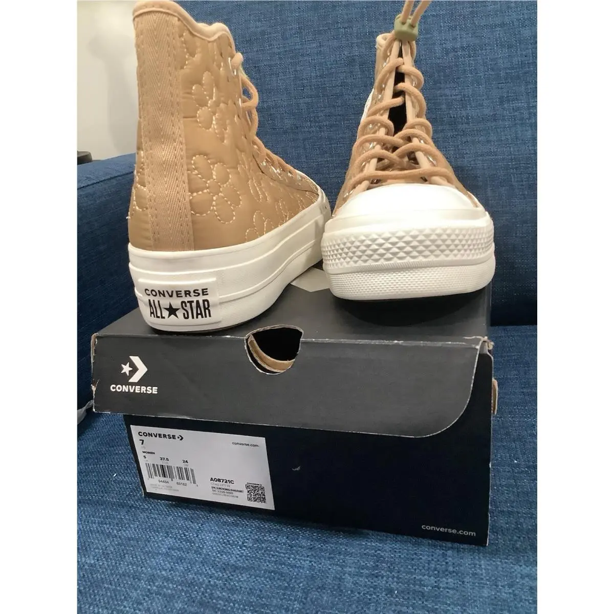 Converse shoes - Chuck Taylor - Chuck Taylor - A08721C - Gold (UPC: 194434631678) 1