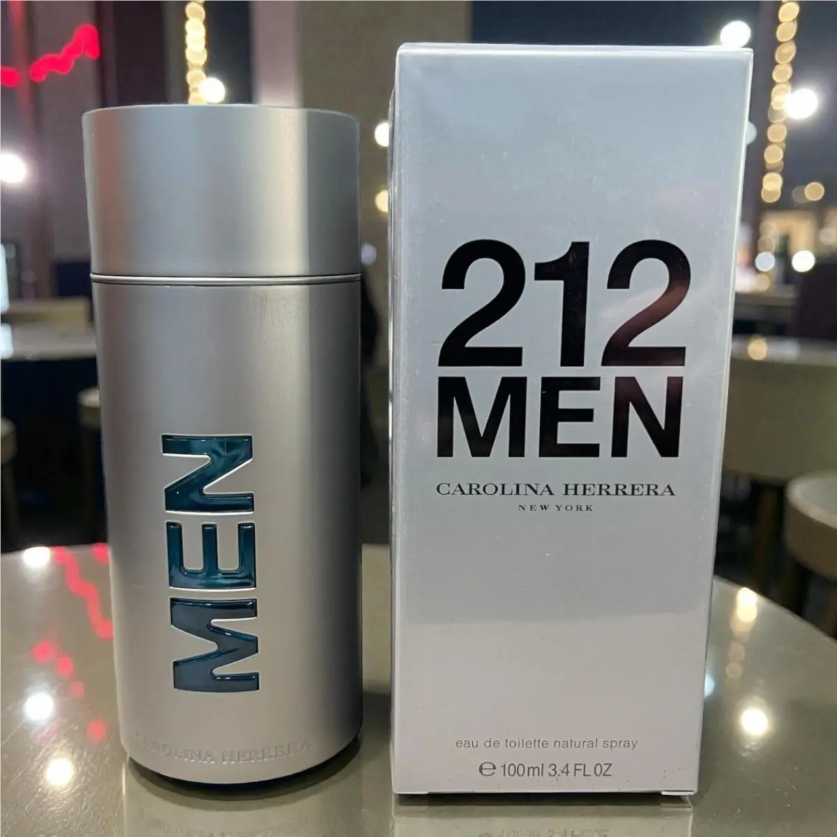 212 Men  Eau De Toilette Spray 3.4 oz by Carolina Herrera