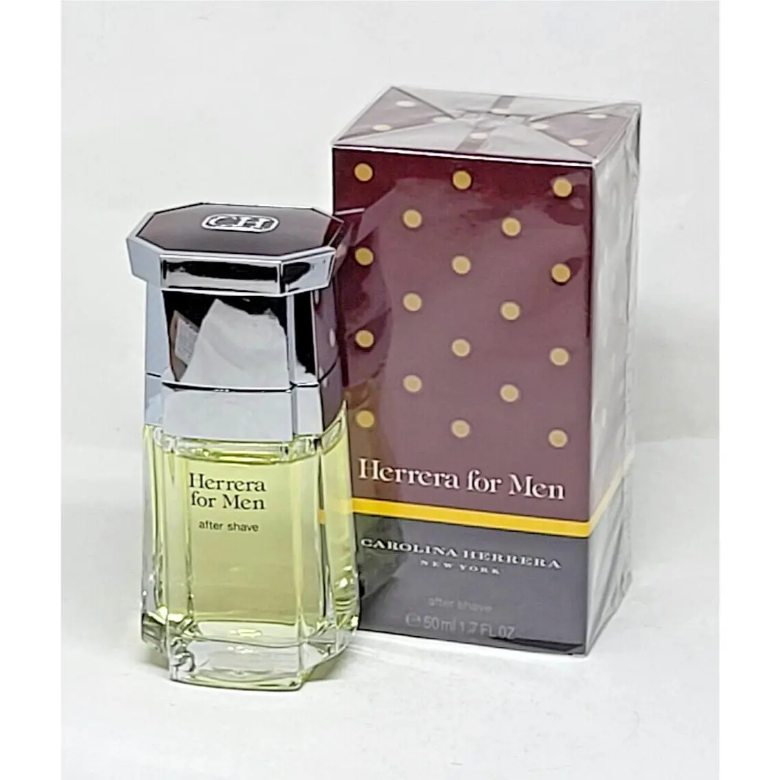 Herrera 1.7oz Men`s Aftershave 50 ml Very Very Rare by Carolina Herrera