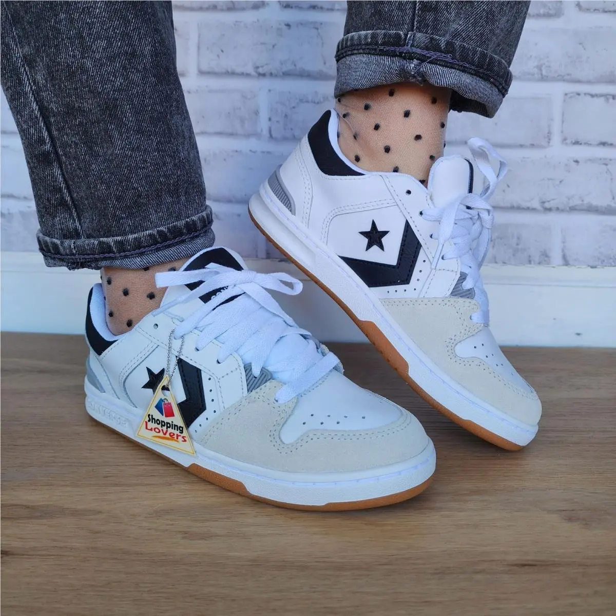 ⭐converse CL98 OX Low Top Size 6.5 Women`s Shoes Sneakers White Black A15041C⭐ by Converse