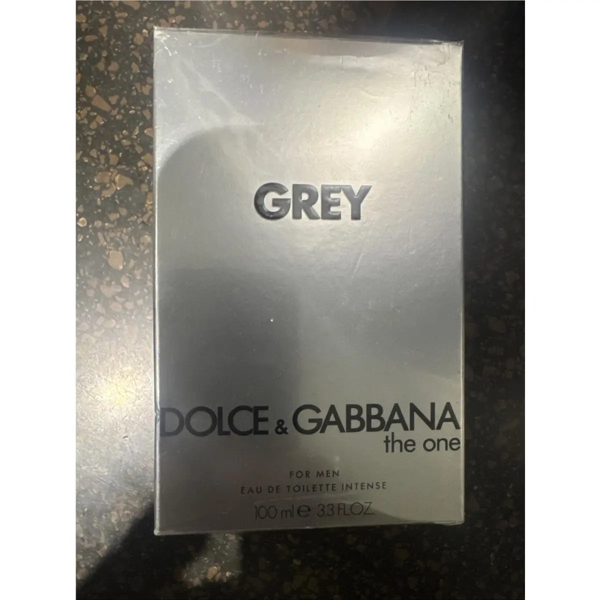 The One Grey Dolce Gabbana Edt Intense For Men 3.4 Oz/100 Ml. Box