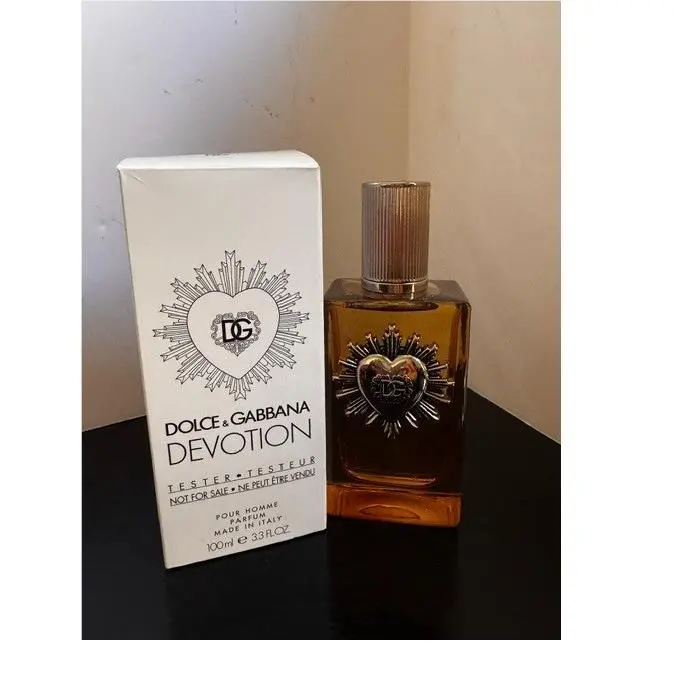 Devotion By Dolce Gabbana Parfum 3.4 Oz. 100ml Men White Box with Cap
