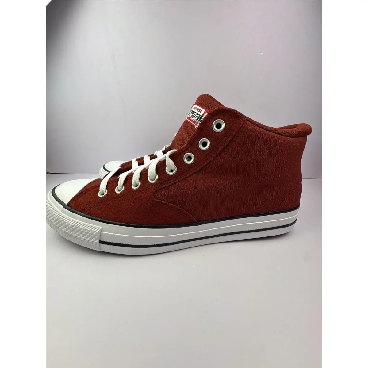 All Star Madison Canvas Shoes Terracotta Burgundy Mens 13/ Wmn 15 by Converse