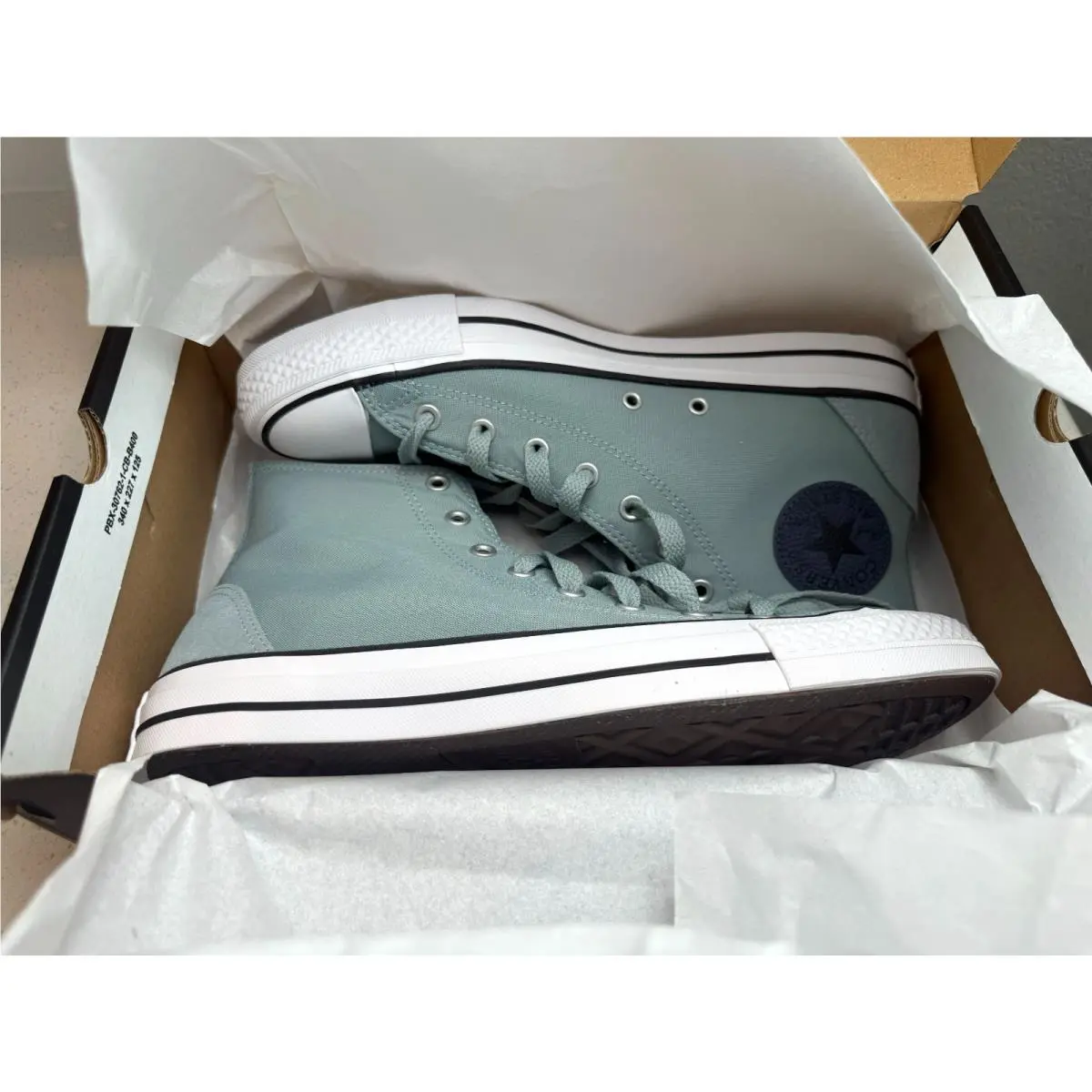 Chuck Taylor High Top Teal Men’s 11 + 3-Pack Socks by Converse