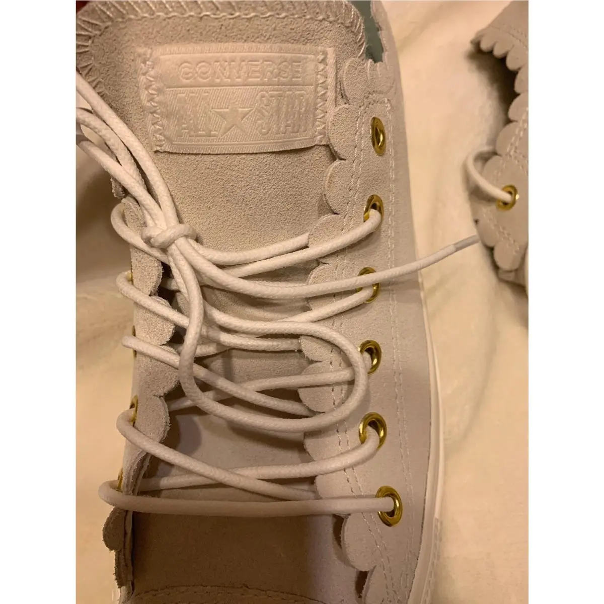 Converse shoes - Gold 8