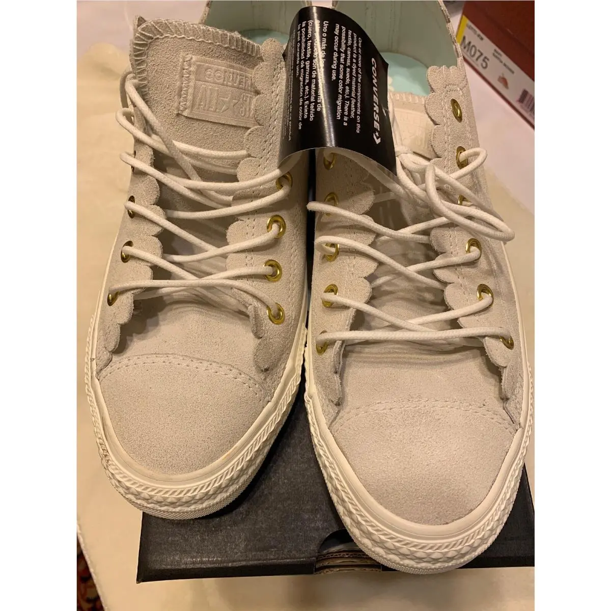 Converse shoes - Gold 9