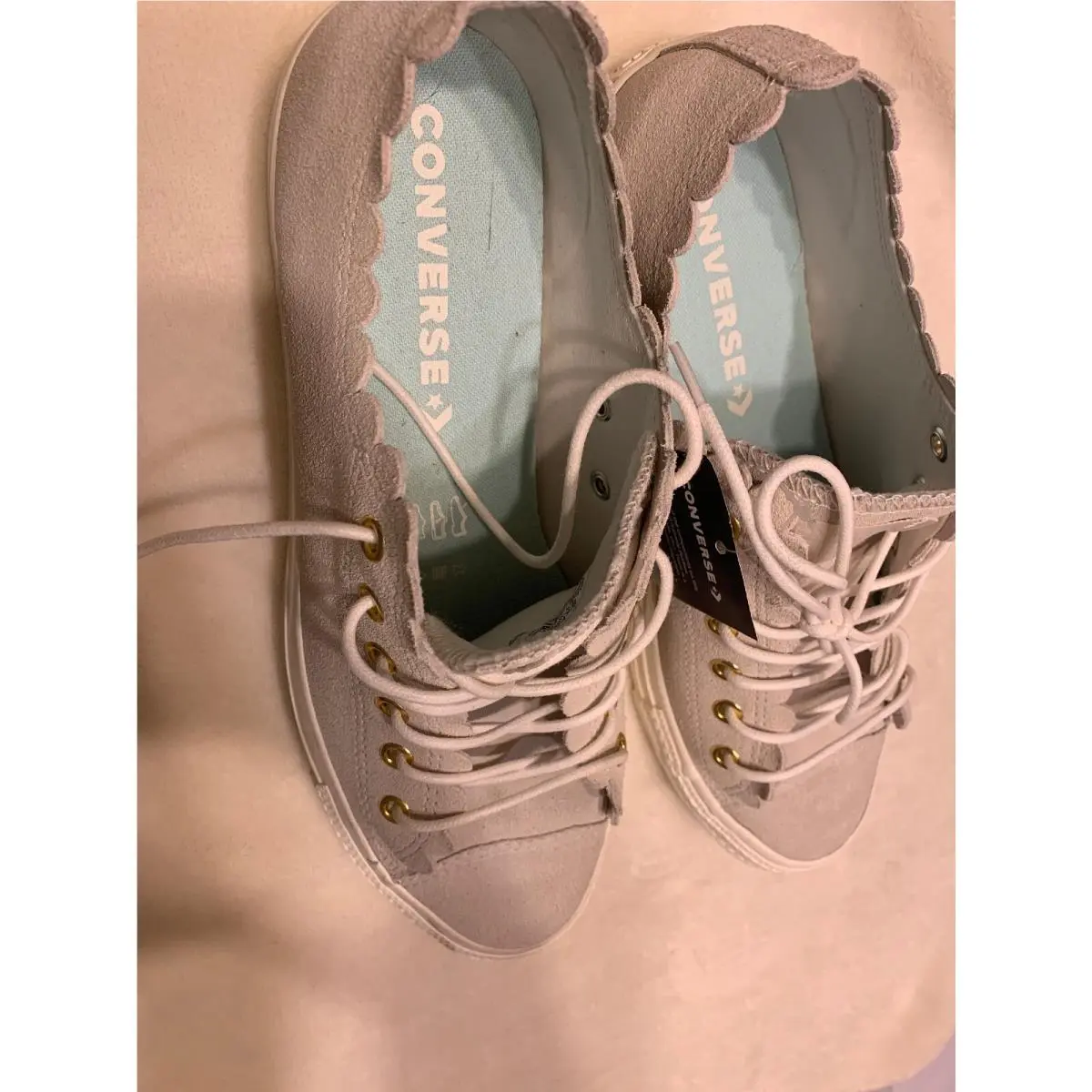 Converse shoes - Gold 2