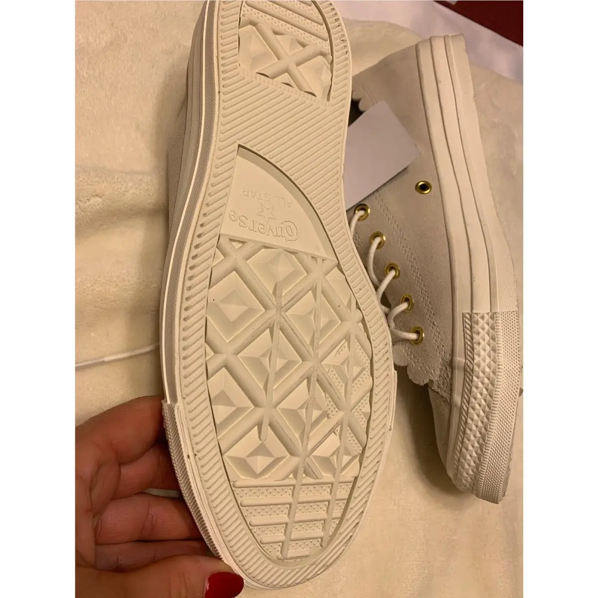 Converse shoes - Gold 6